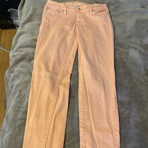 B Hermosa Super Skinny size 5 Coral Color Jeans